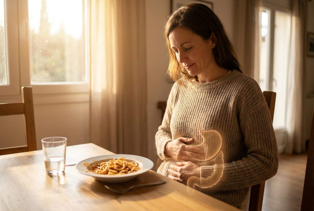 Blahungen nach dem Essen